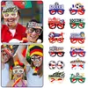 Festival 2022 Dünya Kupası Gözlükleri Bar Futbol Partisi Dekoratif Sahne Fan Malzemeleri CPA4469