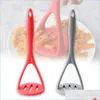 Fruit Vegetable Tools Sile Potato Crusher Egg Pressed Mud Masher Vegetable Fruit Tools Kitchen Squeezer Gadget Drop Delivery Home Dh1Hy