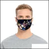 Designer masker Meryl Butterfly Respirator Respirable Face Masks mode återanvändbar PM anti 2 5 Mascherine Custom Men Women 2fdh C2 Dro Dhnyh