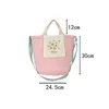 Evening Bags Hylhexyr Candy Color Heart Bucket Tote Handbag Fashion Quilted Cotton Crossbody Purse Mommy Shoulder Bag