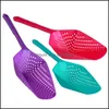 Other Kitchen Tools Plastic Shovel Colander Kitchen Drain Strainers With Long Handle Water Leaking Ice Shovels Colanders Tools Drop Dhojp