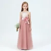 Girl Dresses Tulle Flower Dress Party For Wedding Birthday Ball Gown First Holy Communion Prom Junior Bridesmaid