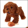 Giocattoli per cani mastica giocattolo per cani in gomma coscia di pollo cucciolo suono squeaker giocattoli da masticare per cani forniture interattive per gatti prodotti Drop Deliv Dh30A