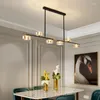 Hanglampen Noordelijke LED Pendnat Lights Creative Dining Room Glasontwerp plafondlicht Hem woonlamp keukenarmaturen