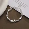 New designed Choker Retro pearl women Necklace Female D Letter pendants Bracelet lady Letter Earrings EE0221KL