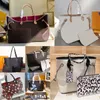 2 szt. Zestaw Neverfull MM GM Tote Projektanci Torby wieczorowe Czarny brązowy Neverfulls Torba damska Louise vitton Zakupy Oryginalne torebki portmonetki Totes Never Full Coin Torebka