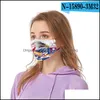 Designer Masks 3D USA Cotton Masks Independence Day Face Mask Flag Eagle Wasbare Print PM2 5 Dust proof Druppel Huis Tuin HO DHK7W