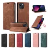 Luxury PU Leather Wallet Phone Cases With Frame Photo Credit ID Card Slot Flip Cover Purse Business Phone Case For Samsung S22 S21 S20 Ultra Plus iPhone 14 13 12 11 Pro Max