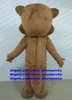 Scoiattolo marrone Chipmunk Chipmuck Chippy Eutamias Costume della mascotte Personaggio dei cartoni animati COSPLY Gioco di ruolo Ricevimento di benvenuto zx2159
