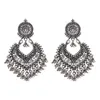 Boucles d'oreilles pendantes 2022 Vintage ethnique femmes en forme de coeur creux Boho dames boucle d'oreille bijoux de mariage