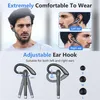 Mobiltelefonörlurar Yyk 520 Single Ear Earbjudningar Over-Ear Stereo Business Driving Sports hörlurar Brusavbrytning med MIC för Android Systems smarta telefoner Headset