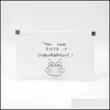 Storage Bags Face Mask Storage Bag Cartoon Printed Plastic Portable Facemask Holder Masks Pouch Caja Para Guardar Mascarillas Drop D Dh5Hp