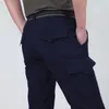 Мужские штаны Тонкие армейские военные тактические грузовые брюки Мужские водонепроницаемые быстрые сухие дышащие мужские повседневные тонкие брюки 4xl 22111111111111