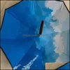 Paraplu's nieuwste hoogwaardige en lage prijs winddichte vouwbare doublelaagse omgekeerde antiumbrella zelfomkering regenproof ctype haak h dh0xw
