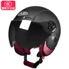 Cascos de ciclismo Casco de cara abierta Motocicleta 3/4 Mujeres para Pro Tork Cascos para hombres Jet Beautiful Scooter eléctrico Winter Comfort T221107