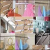 Hooks Rails Metal Hanging Hook S Shape Storage Stainless Steel Home Hanger Bathroom Racks Kitchen Bedroom Accessory Drop Delivery Dhhyl