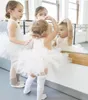 أزياء طفلة باليه توتو توتو فتيات ستر صلبة فساتين قصيرة رقص ملابس الأطفال 9957555