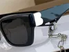 New fashion design sunglasses 4336 square frame popular and avant-garde style versatile outdoor uv400 protection eyeglasses comes with exquisite metal chain