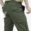Мужские брюки легкие тактические дышащие летняя повседневная армия военные длинные брюки Мужские водонепроницаемые быстрого сухого груза 221111