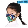 Designerskie maski 3D USA Bawełniane maski Niepodległość dzień twarzy Flaga Flaga Orzeł do mycia druk PM2 5 Odporna Drop Perm Garden Home Garden Ho Dhk7w
