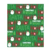 Gift Wrap 27RE 10 Pcs Christmas Wrapping Paper Stocking Snowman Santa Claus Snowflake