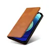 Luxury Pu Leather Phone Falls Flip Wallet Card Slot Telefonfodral för iPhone 14 13 12 11 Pro XS Max XR 8 7 Plus Samsung S22 S21 Ultra