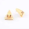 Brincos de garanhão Triângulo geométrico vintage Bambu Raiz Studs de raízes do casal para cabelos curtos para cabelos curtos