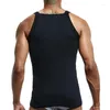 Men's Tank Tops Men's Fashion Vest Home Sleep Casual Men Colete Cotton Top Solid Tee Gay Sexy Clothes Sleeveless Garment