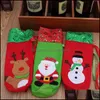 Decorazioni natalizie Natale Babbo Natale Bottiglia di vino Decorazioni per la casa 2021 Ornamento Capodanno 2022 Regali di Natale Navidad Drop Dhwhv