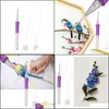 Other Arts And Crafts Other Arts And Crafts Handmade Diy Magic Embroidery Pen Set Thread Punch Needle Kit Knitting Sewing Stitching Dhftm