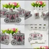 Gift Wrap Cartoon Riage Candy Present Box Paper Miniature Gifts Wrap Case Wedding Sugar Organizer Fit Party Supplies 0 2JM E1 Drop Deli Dhuef