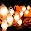 Dekoracje świąteczne Przenośne niezawodne małe lampy sznurkowe LED LED Halloween Dekoracyjne światła dekoracyjne do pokoju