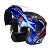 Capacetes de ciclismo Capacete de motocicleta Locomotiva cinza Capacete completo Capacete de verão Geral Motorcycle Helmets Um tamanho com luz traseira T221107