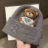 비니 디자이너 겨울 콩 남자와 여자 패션 디자인 니트 모자 가을 모직 캡 편지 Jacquard Unisex Warm Skull Hat100