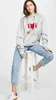 Isabel Marant Classic Flocked Hoodie Pullover Women Designer Hoodies Winter Warm Fashion Loose Sweater Shirt