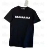 Plus Size T-shirt unisex T-shirt Lettere Stampa Donna Uomo T-shirt Girocollo in cotone Amante Top oversize S M L 2XL 3XL 4X