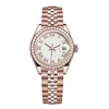 الساعات الماس Womens Waths Designer Watches Automatic Movement Movement Most Size 36mm 31mm 28mm الياقوت الزجاجي مونترس مونترس صب سيدات سيدات AAA