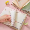 Kawaii japońskie proste notatnik urocze literackie literackie pu magnetyczne butyka studenci Uwaga Uwaga Wykwintna pamiętnik podręcznika