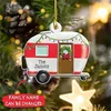 Décorations de noël, arbre de voiture d'ingénierie pour enfants, accessoires de fête d'anniversaire pour garçons, Mini pelle, jouets cadeaux d'ornement