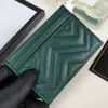 unisex designer bags fashion wallet purses mens credit card holder woman's mini wallet- genuine leather luxury caviar passport holders with box