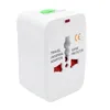 Travel universal International wall charger power adapter earphones for Surge Protector Plug US UK EU AU AC Dual USB