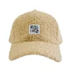 Ball Caps Ha Oh Faux Lamb Wool Baseball Cap For Men Women Teddy Fleece Sports Hats Warm Winter Outdoor Travel Gift Youth