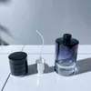 50 Uds 30ml botella de Perfume vacía de vidrio redondo bomba pulverizador atomizador de Perfume contenedor cosmético recargable portátil