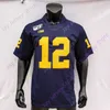 Michigan Wolverines Football Jersey NCAA Aidan Hutchinson Tom Brady Charles Woodson Cade McNamara Blake Corum McCarthy