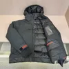 Herenjacks Popular2222 Mannen en vrouwen Outdoor Hooded Jacket Waterdichte Gans Down Snowboarding Wind Breakher Outderse loar Coat Magic Tie B7II