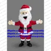 Mascot Costume Father Christmas Santa Claus Clause Kriss Kringle Cartoon Character Festival Gift Manners Ceremony zx2468