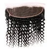 13x4 Swiss Transparent Lace Frontal Pre Plucked Hairline With Baby Hair Natural Color