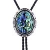 Pendentif Colliers American Western Fashion Hommes Et Femmes Shell Stone Bolo Tie