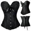 Талия Sexy Women Sexy Women Corset Bustier Lace Up Top Gothic Trainer Lingere Overbust Vintage S Body Plus Size XS-6XL 221019