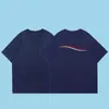 2022 créateur de mode T-shirt Paris été à manches courtes coton lâche sept couleurs T-shirt vêtements de couple hommes haut de couple